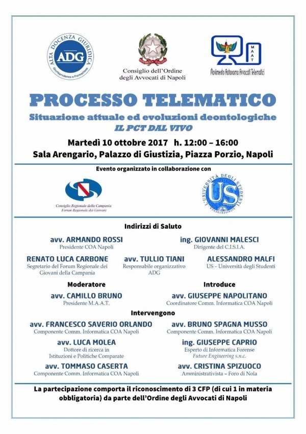 Processo Telematico - DedaloLab tra i relatori dell'evento