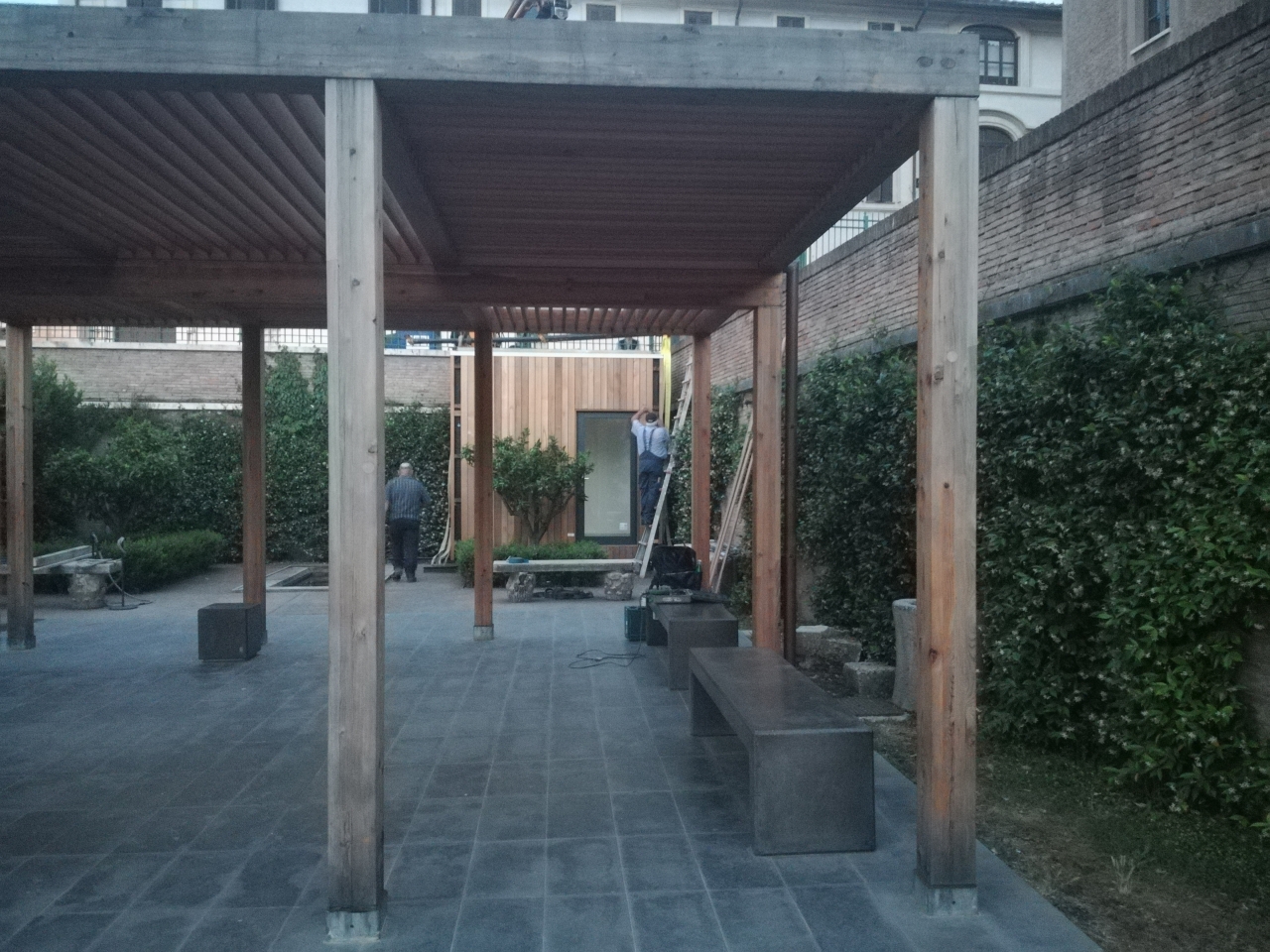Nessun Titolo 24-06-2019 - Ecospace Italia - Roma Parco del Colosseo  Il modulo a fine installazione