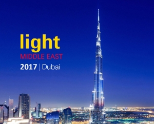 Light Middle East 2017 - Dal 17 al 19 ottobre 2017 Dubai International Convention and Exhibition Centre PO Box 9292, Dubai (Emirati Arabi Uniti)