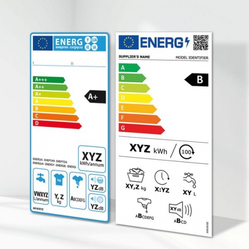 Etichetta classe energetica