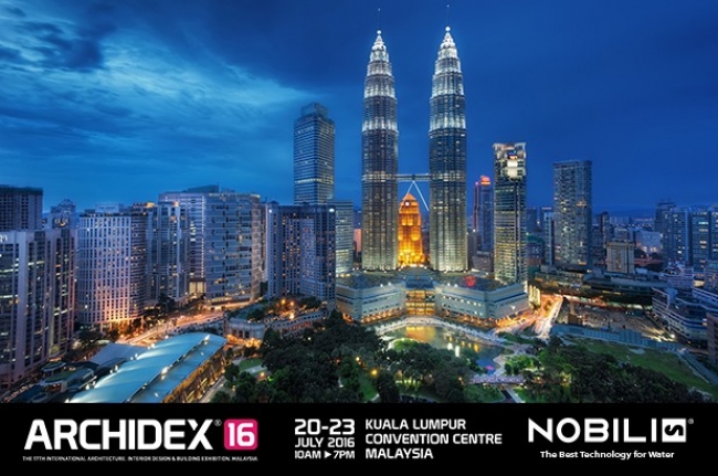 Nobili Rubinetterie debutta all&#039;Archidex di Kuala Lumpur