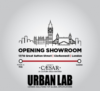 Inaugura a Londra URBAN LAB, lo showroom firmato Caesar