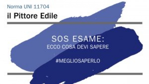 Esame pittore edile