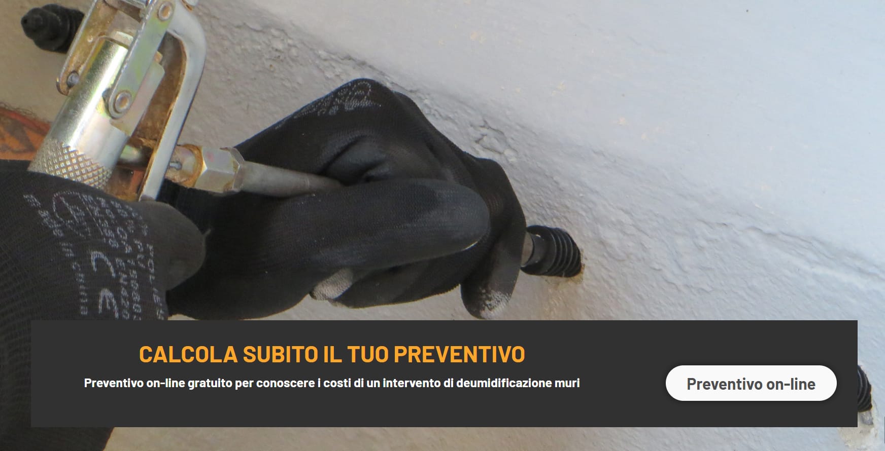 Preventivo deumidificazione