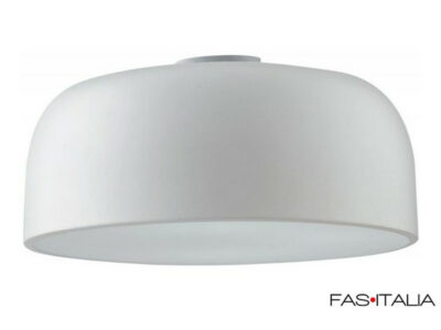 Plafoniera da soffitto in metallo bianco – FAS Italia