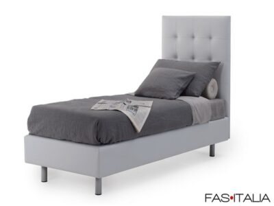 Letto 80 cm con testata quadri omologato ignifugo – FAS Italia