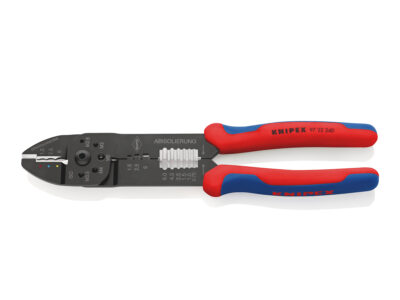 97 22 240 SB – KNIPEX Pinza per capicorda rivestiti in materiale bicomponente verniciata nera 240 mm (Copia)