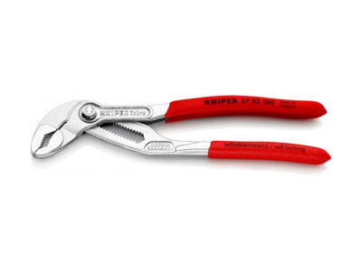 87 03 180 – KNIPEX Cobra Pinza regolabile di nuova generazione per tubi e dadi