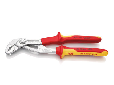 87 26 250 SB – KNIPEX Cobra VDE Pinza regolabile di nuova generazione per tubi e dadi, 250 mm