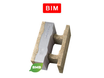 Blocchi cassero in legno cemento Isotex – HDIII 33/10 grafite Neopor BMBcert di BASF