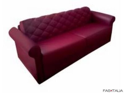 Divano letto classico maxi in ecopelle – FAS Italia