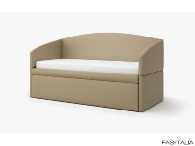 Letto singolo in ecopelle – FAS Italia