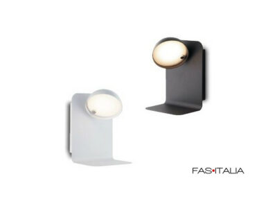 Applique orientabile con USB e appoggio smartphone – FAS Italia