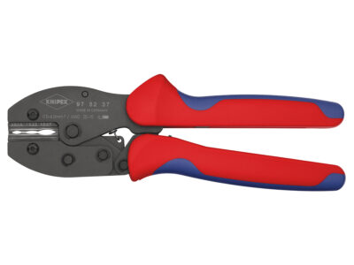 97 52 37 – KNIPEX PreciForce® Pinza per capicorda rivestiti in materiale bicomponente brunita 220 mm