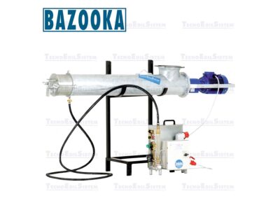 Impastatore continuo bazooka 400V Tecno Edil Sistem