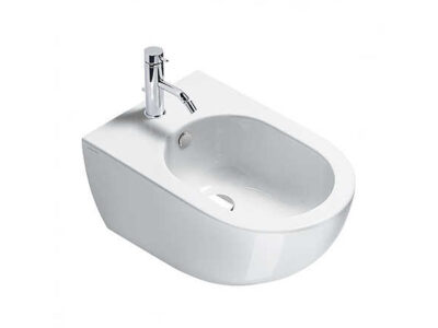 Bidet sospeso moderno in ceramica bianca 54×35 cm – Sfera, Catalano Bobool