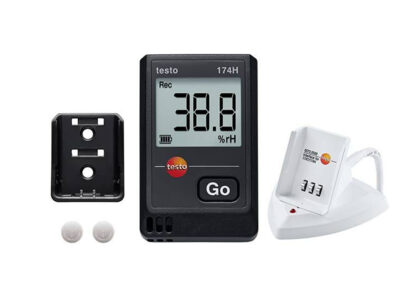 Mini-datalogger per temperatura e umidità dell’aria Testo 174H Kit