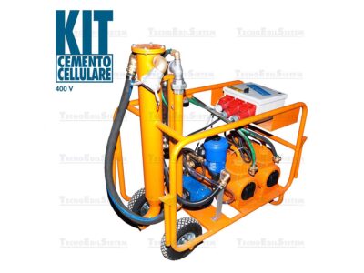 Generatore di schiuma kit cemento cellulare 400V (2 compressori) Tecno Edil Sistem