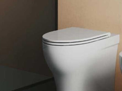 Sedile bianco – Pratica, Azzurra Ceramica Bobool