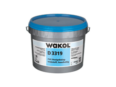 Wakol D 3319 colla per PVC design, additivato con fibre