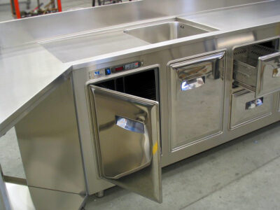 Arredo inox Bar