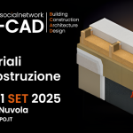 B-CAD Roma 2025: un nuovo hub dedicato ai Materiali da Costruzione Innovativi