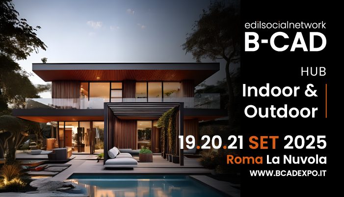 B-CAD Roma 2025: un nuovo hub dedicato a Indoor e Outdoor